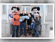 Шикарное видео выписки из роддома Марка